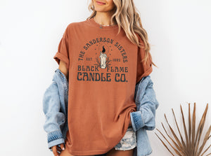 Black Flame Candle Co Tee