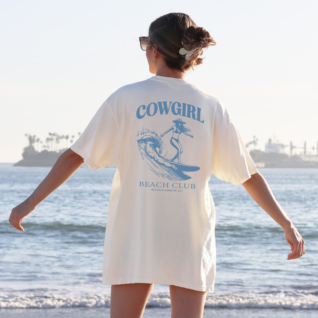 Cowgirl Beach Club Tee