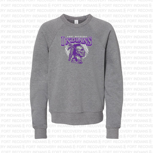 Fort Recovery Indians Toddler & Youth Crewneck Sweatshirt - #1