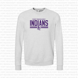 Fort Recovery Indians Adult Crewneck Sweatshirt - #2