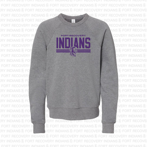 Fort Recovery Indians Toddler & Youth Crewneck Sweatshirt - #2