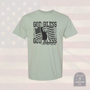 God Bless America Trump Tee