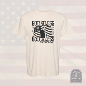 God Bless America Trump Tee