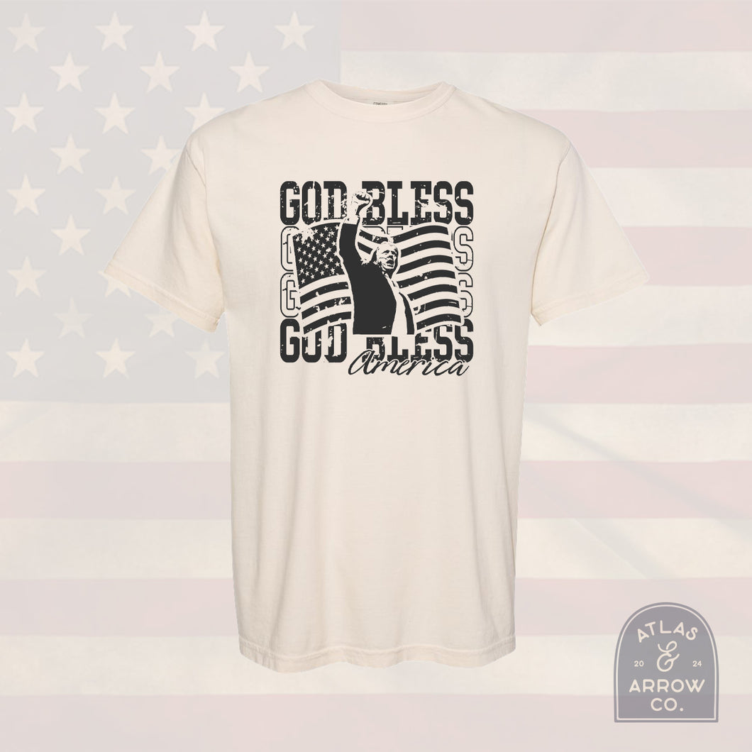 God Bless America Trump Tee