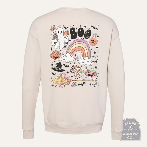 Halloween Things Fleece Sweatshirt