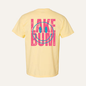 Lake Bum Smiley Tee