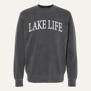 Lake Life Beach Crewneck Sweatshirt