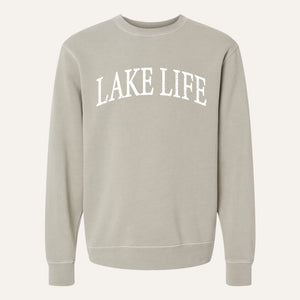 Lake Life Beach Crewneck Sweatshirt