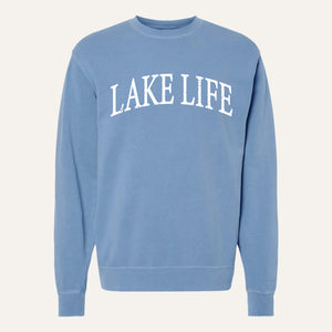 Lake Life Beach Crewneck Sweatshirt