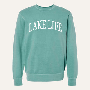 Lake Life Beach Crewneck Sweatshirt