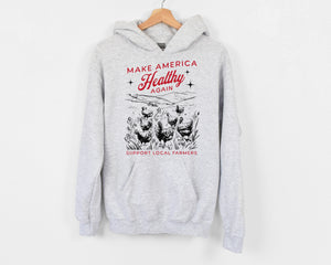 MAHA Support Local Farmers Campus Hoodie