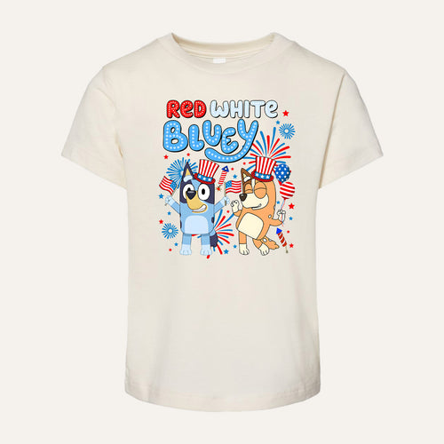 Red, White & Bluey Kid's Tee